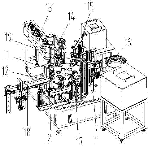 一种齿轮注油器箱体组装机的制作方法
