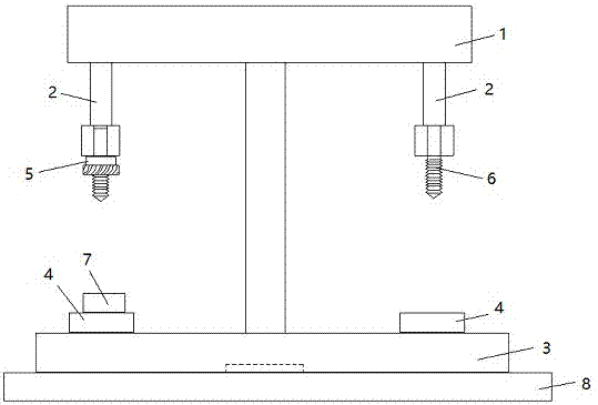 电机接线盒螺套孔加工装置的制作方法