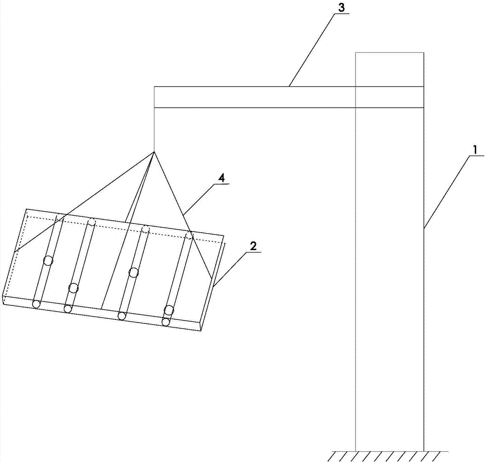 一种钢网架高空散装装配式定位装置及定位方法与流程