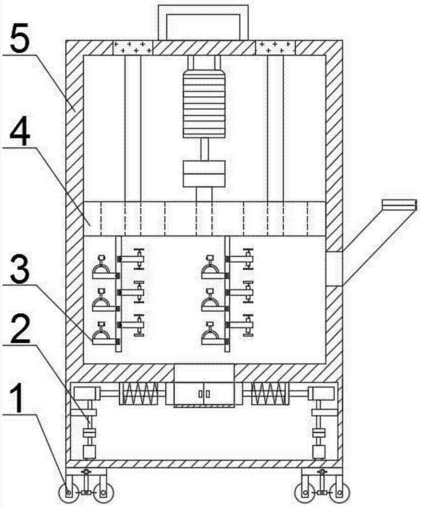 一种多功能新材料搅拌压块装置的制作方法