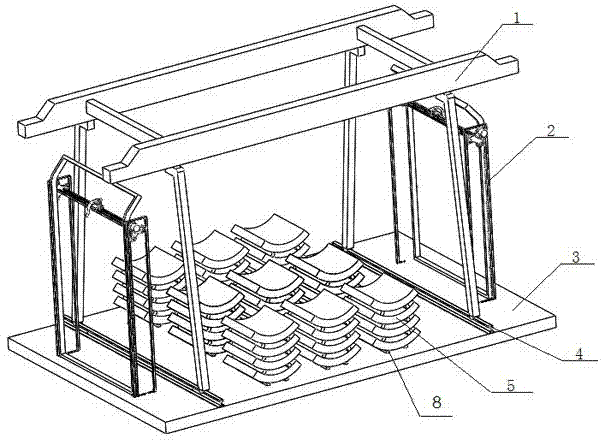 一种管片堆场自动喷淋系统及其喷淋方法与流程