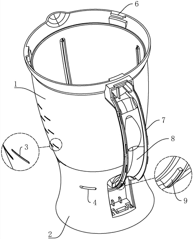 咖啡壶的注塑模具的制作方法