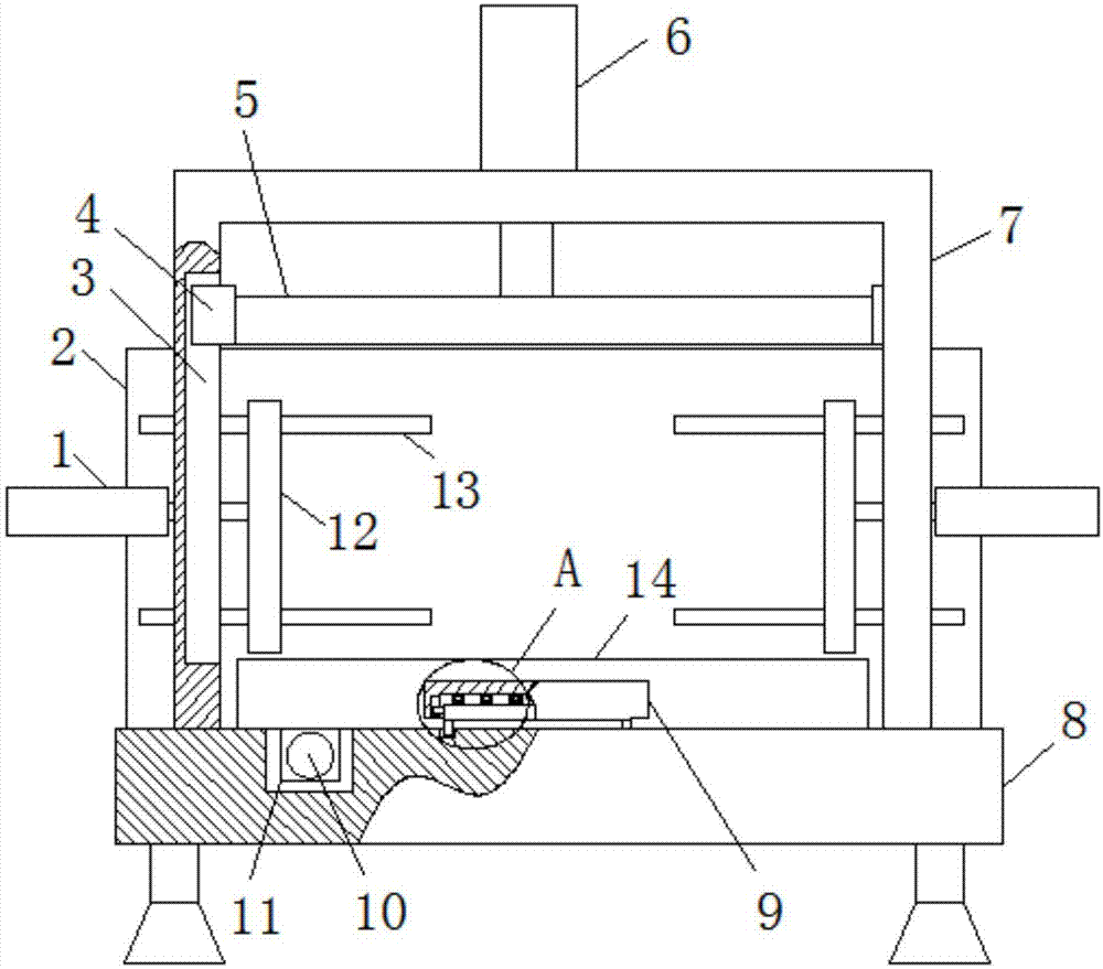 一种瓦楞纸箱用压平机的制作方法