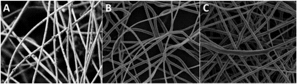 一种壳聚糖-氧化石墨烯/聚丙烯腈双层纳米纤维膜的制备方法与流程