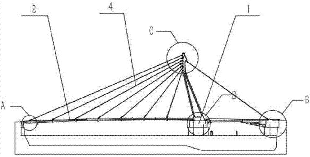 一种斜拉桥的制作方法