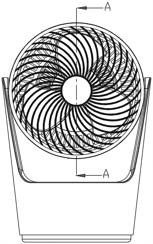 自然风/暖风两用电循环扇的制作方法