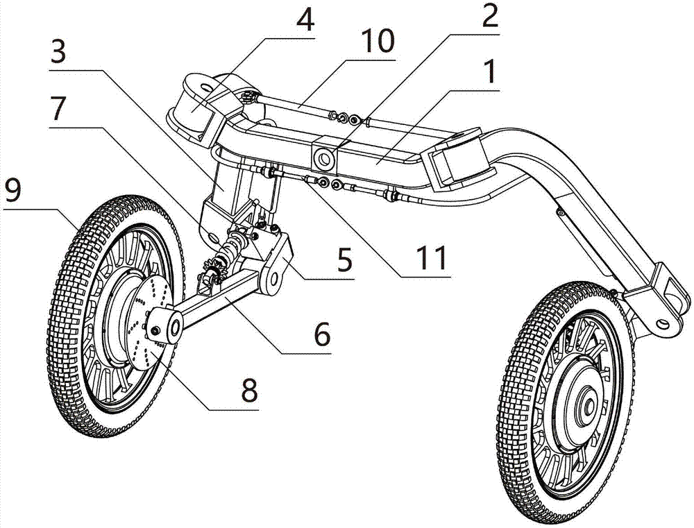 一种用于越野车的车轮转向联动机构的制作方法