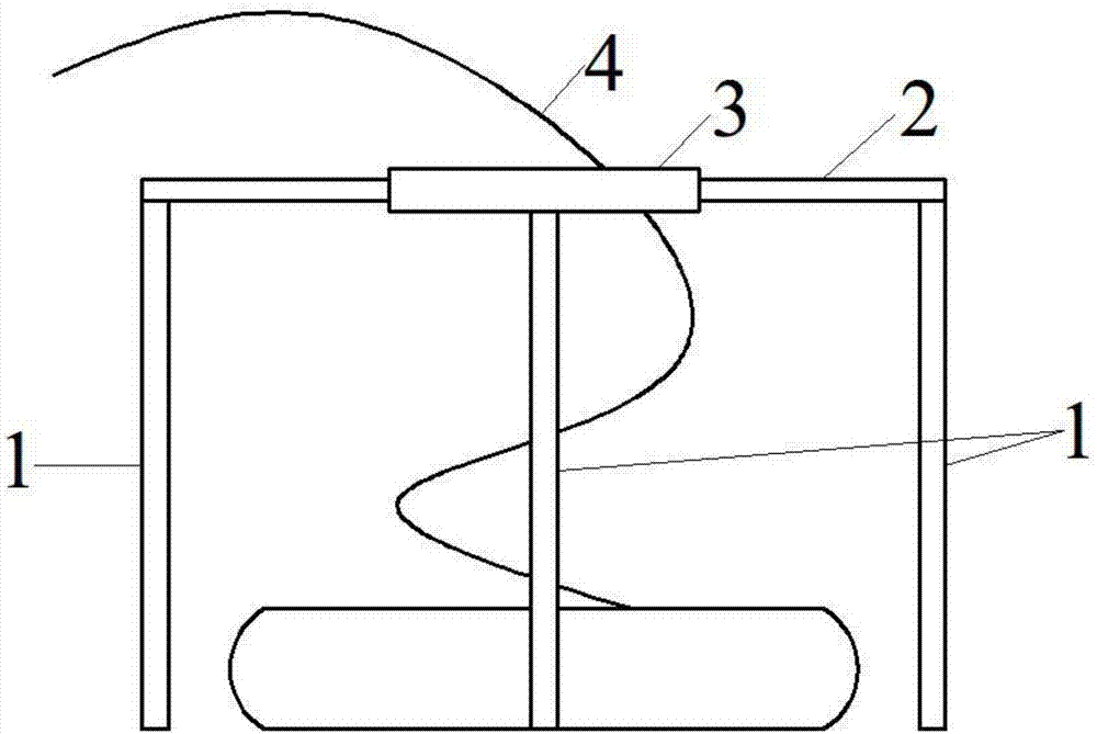 释放回直装置的制作方法