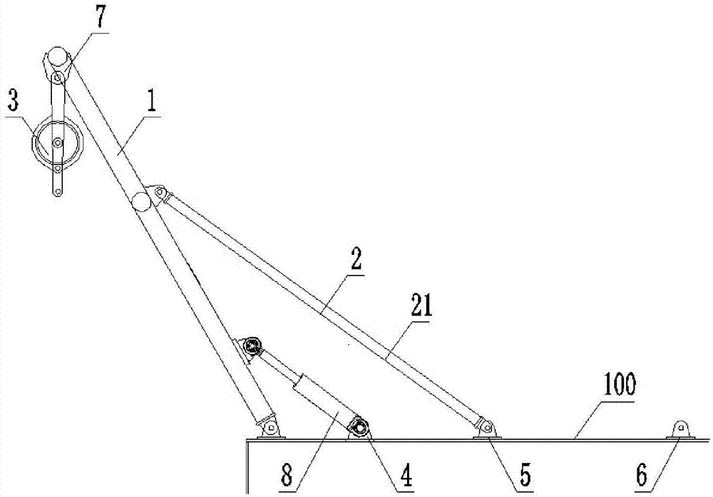 一种船用A字架结构的制作方法