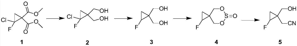 一种羟甲基环丙基乙腈衍生物及其制备和应用方法与流程
