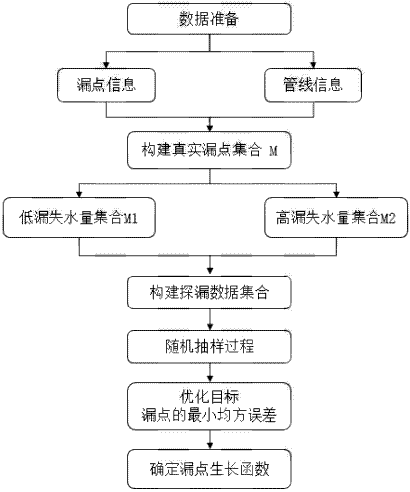 一种确定漏点生长函数的方法与流程