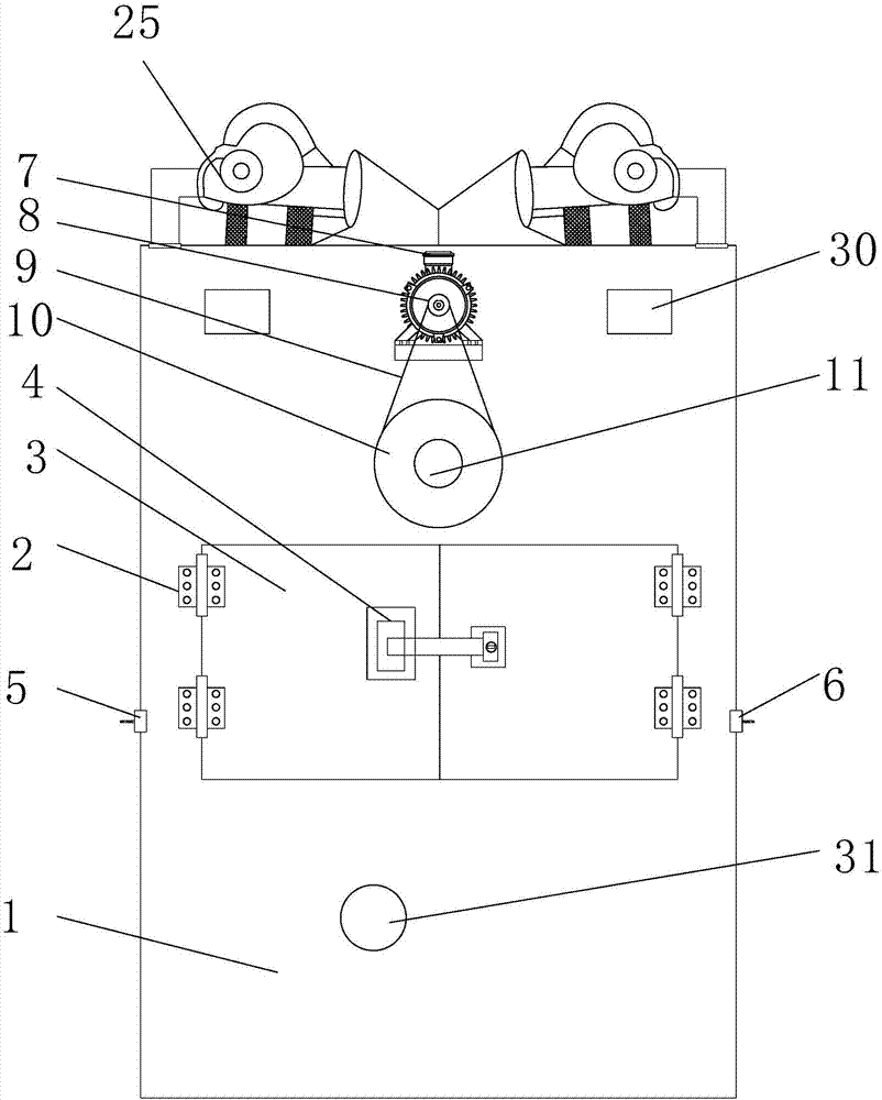 一种纺织用除尘装置的制作方法