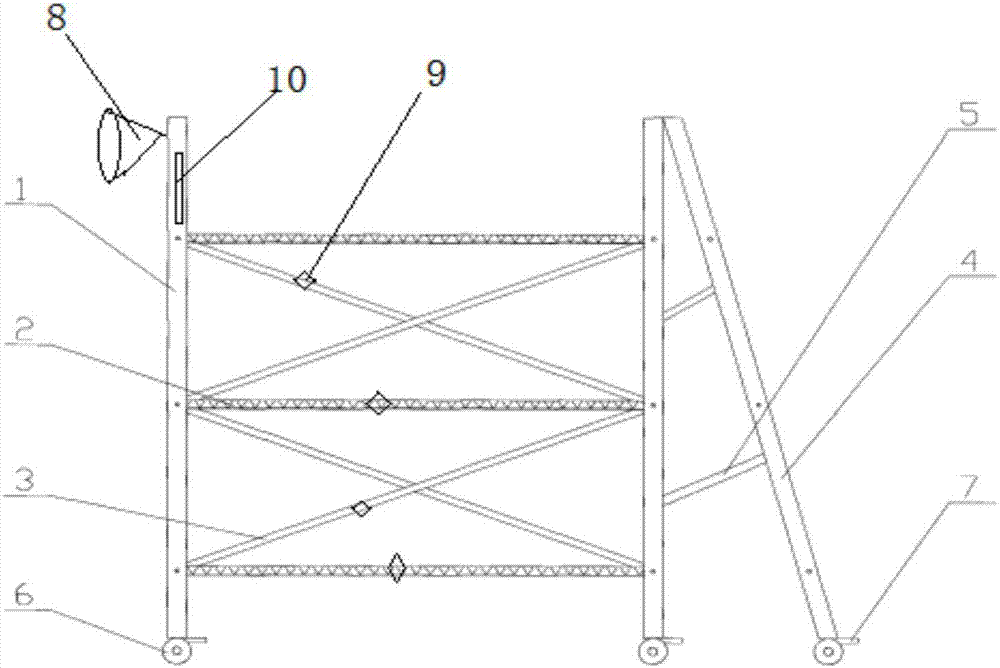 桥梁施工防落装置的制作方法