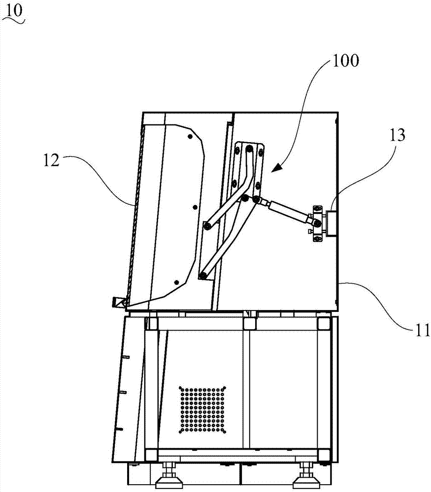 工业柜及其连接门铰装置的制作方法