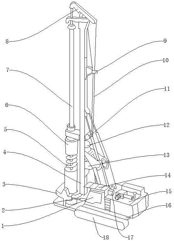 一种太阳能辅助供能的钻探机的制作方法