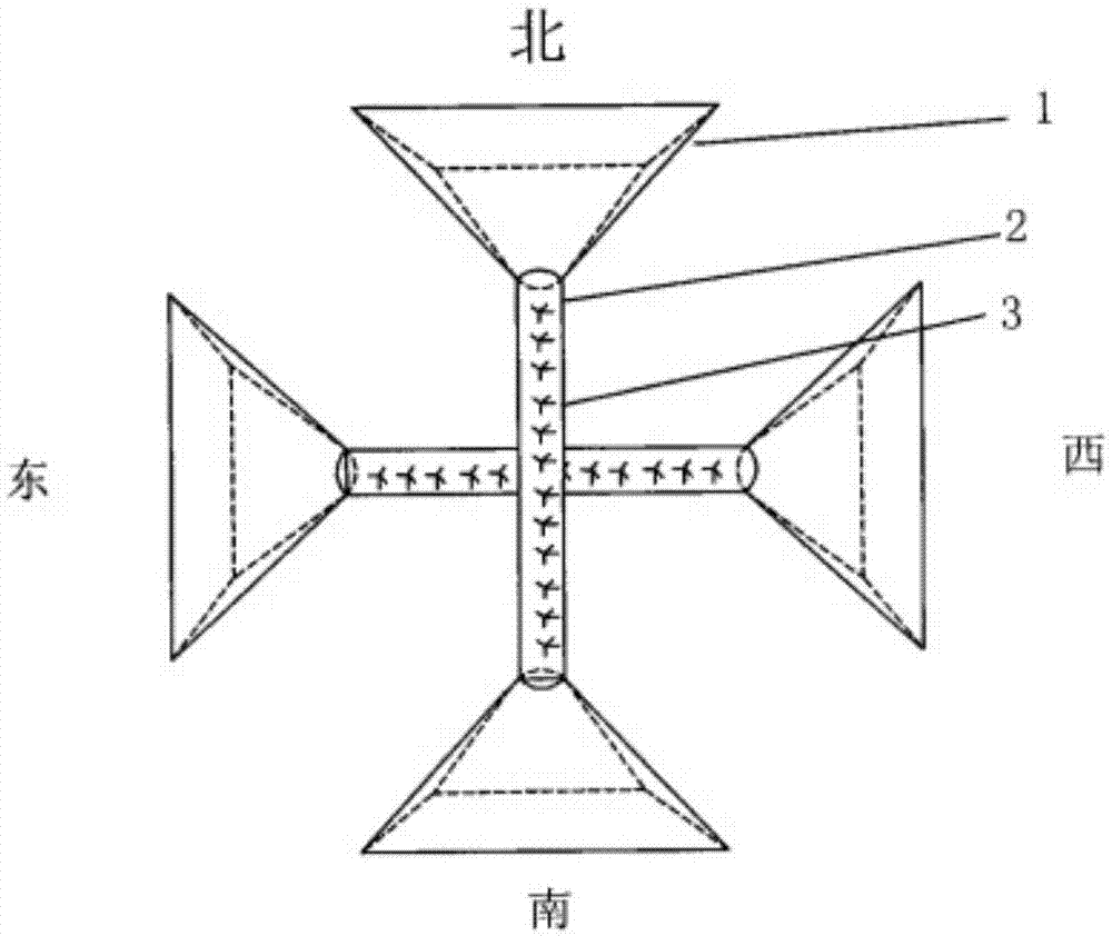 聚风式风力发电装置的制作方法