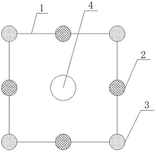 传统炮眼的布置方式基本分为两类,直眼掏槽与斜眼掏槽,其中以直眼