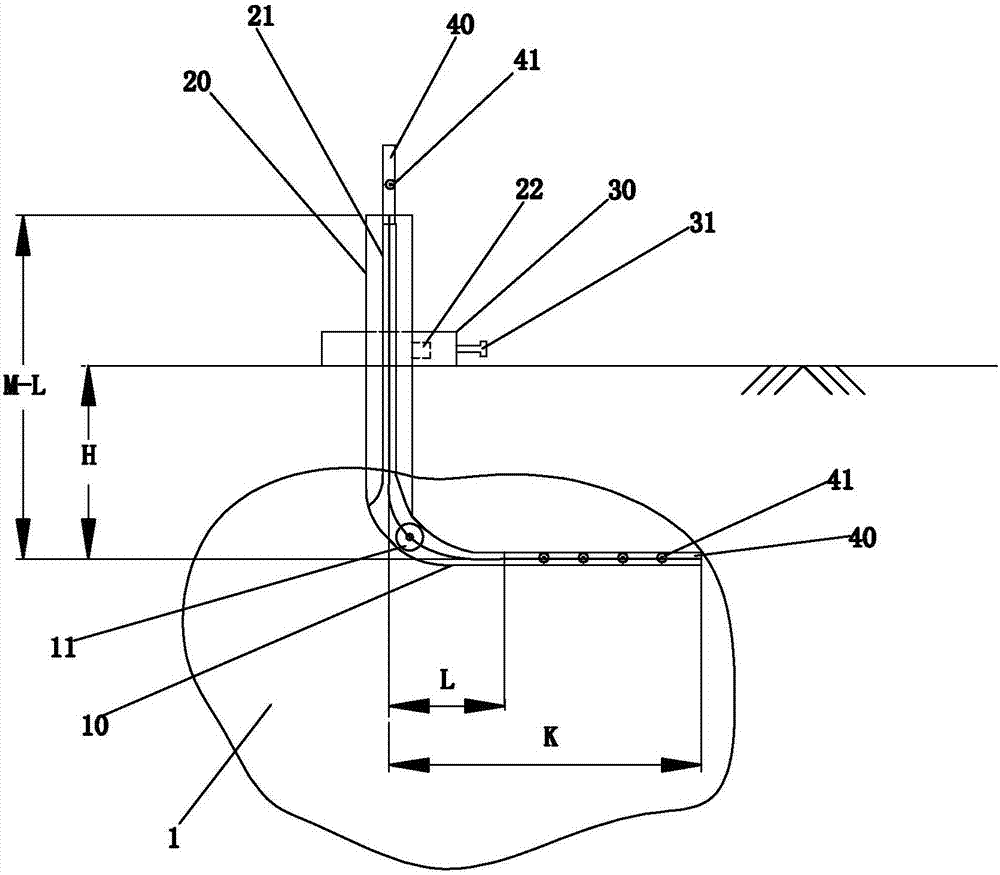 一种路基空洞尺寸测量装置的制作方法