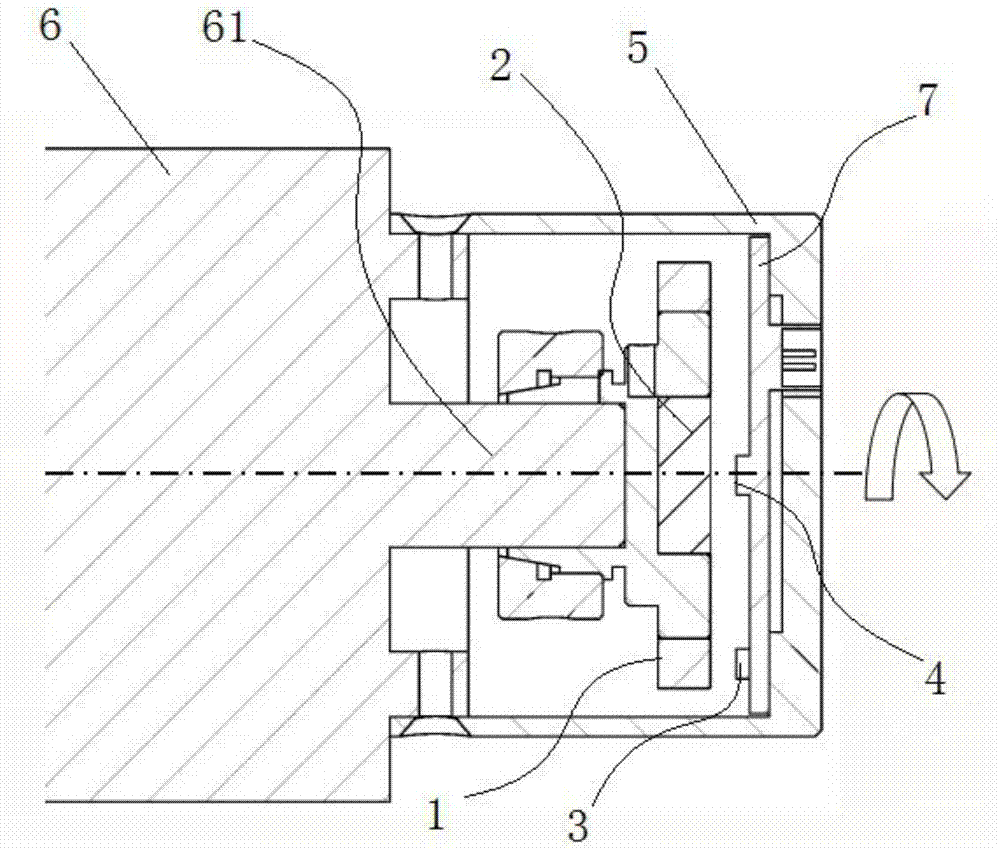 一种双编码高精度磁编码器及具有其的电机的制作方法