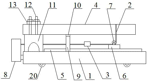 一种输电线路杆塔强度检测装置的制作方法