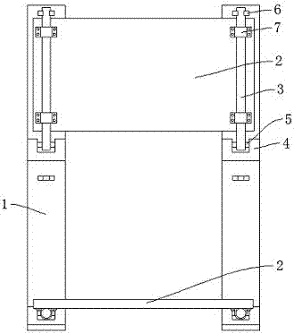 插秧机用秧板放置架的制作方法