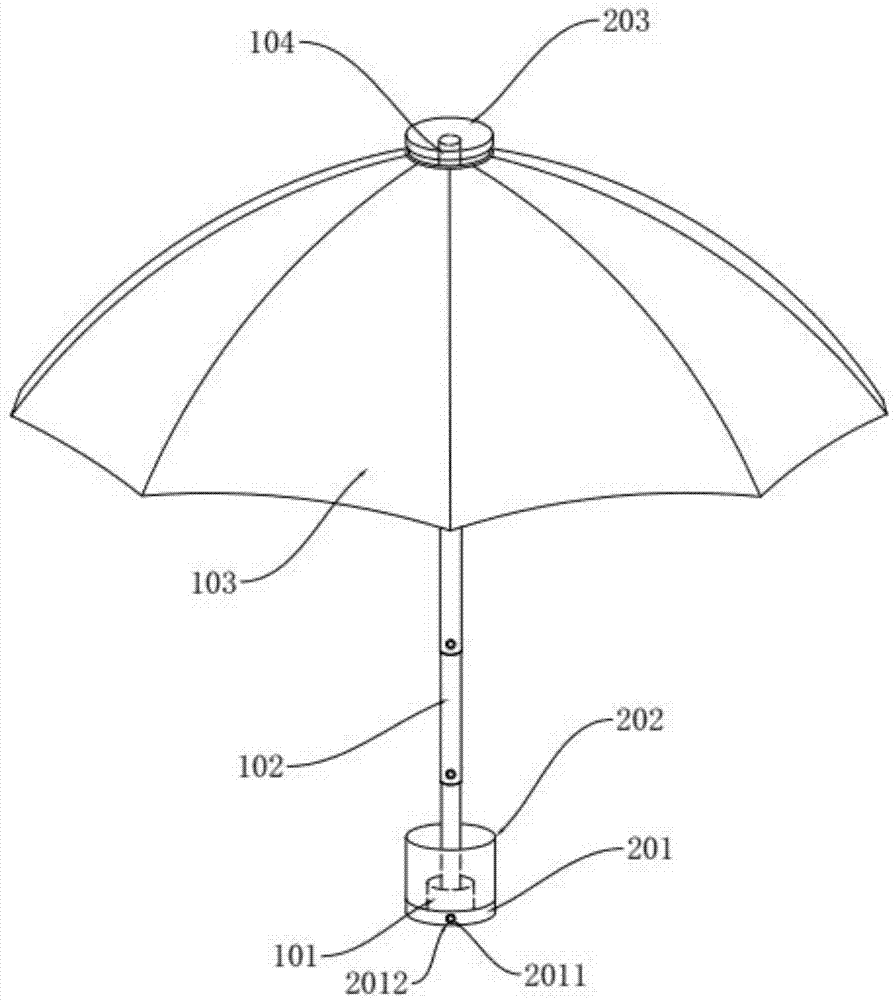 一种防水雨伞的制作方法