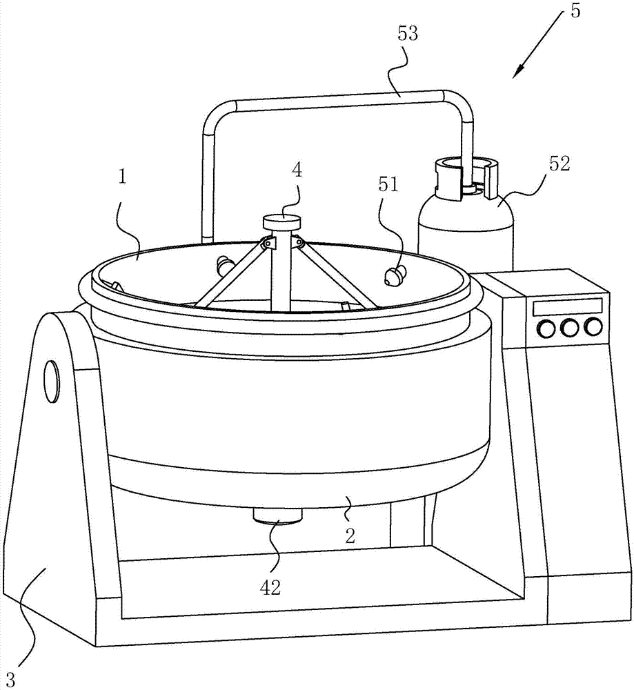 一种球形釜式搅拌反应器的制作方法