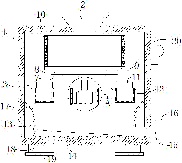 废旧锂电池提取硫酸钴用节能型离心机的制作方法