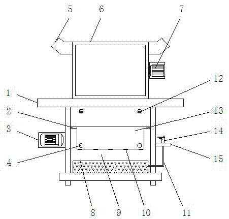 一种螺旋去除建筑垃圾泥浆装置的制作方法