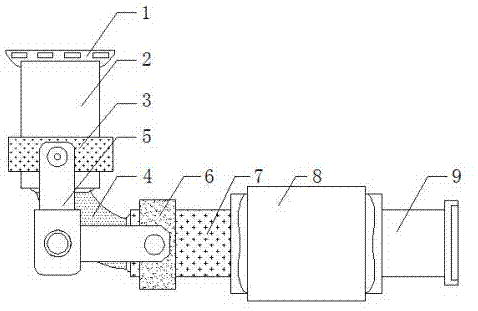 一种电动真空吸尘器用塑胶段管的制作方法