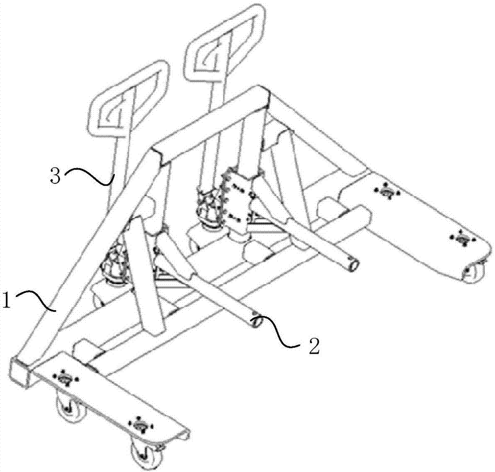 三角履带拆装设备及其与三角履带的组合的制作方法