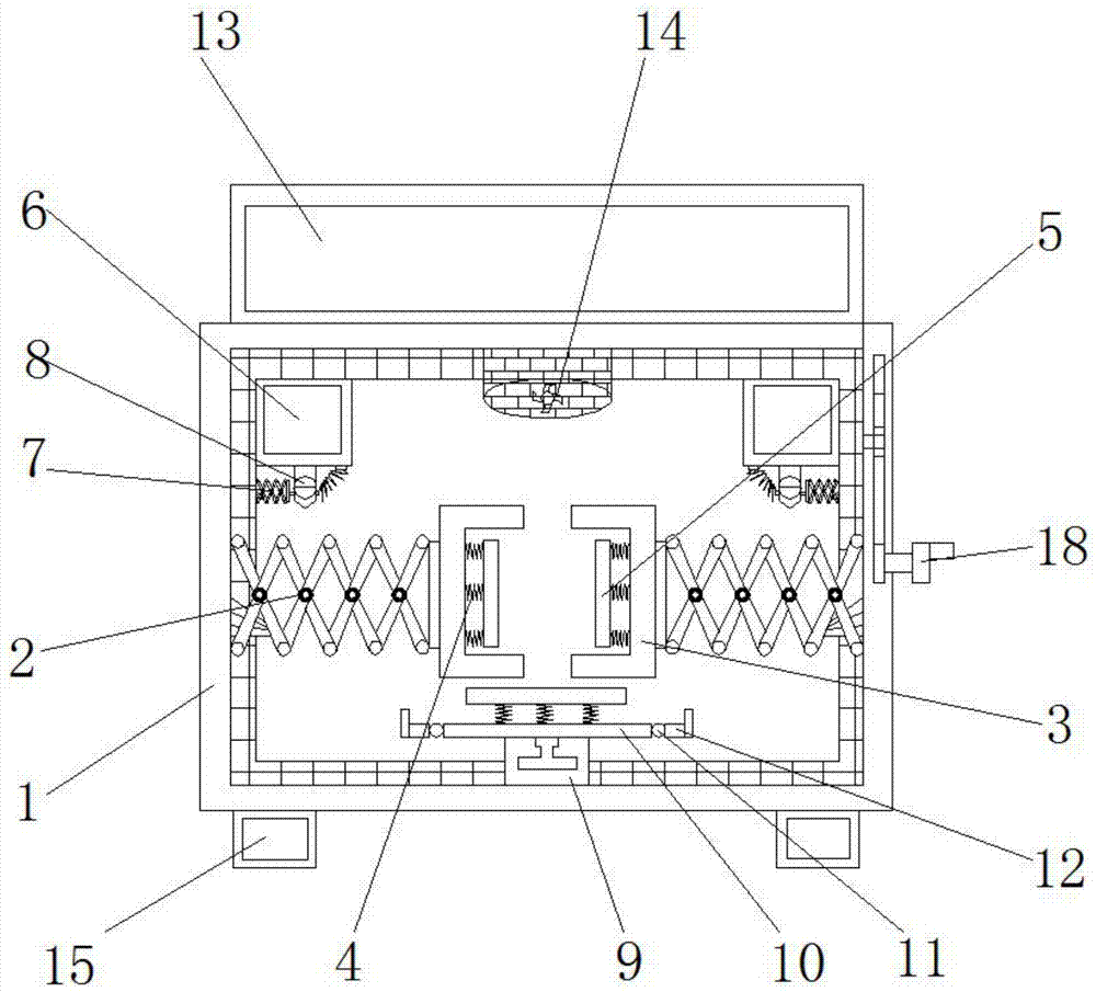 一种建筑机械用抗震型运输装置的制作方法