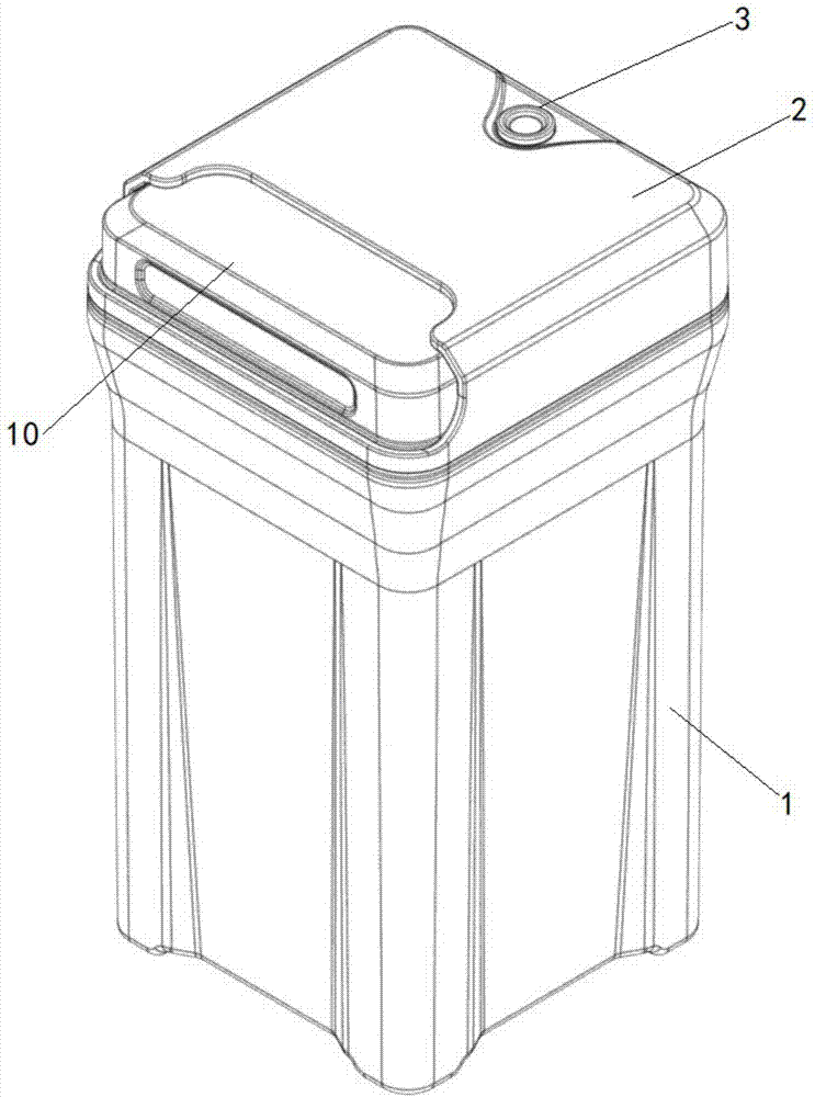 抽气轴横置的密封罐及密封罐盖的制作方法
