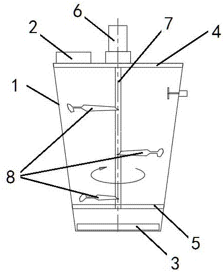挠性桨叶除拱料仓的制作方法