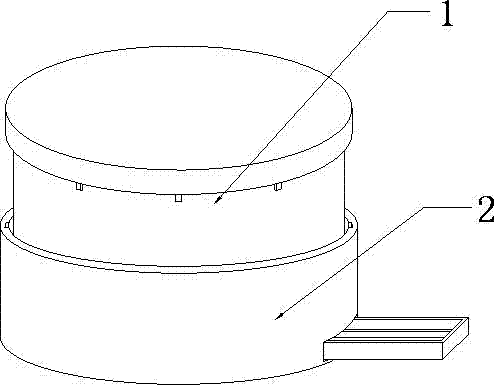 一种环保防泄漏快餐盒的制作方法