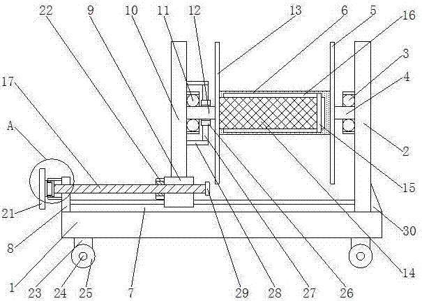 一种电力施工架线用放线装置的制作方法