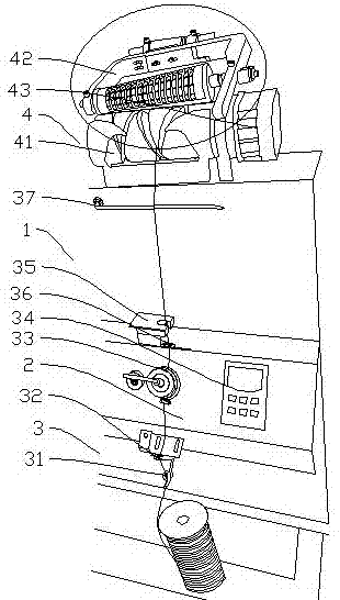 一种高速络筒机的制作方法