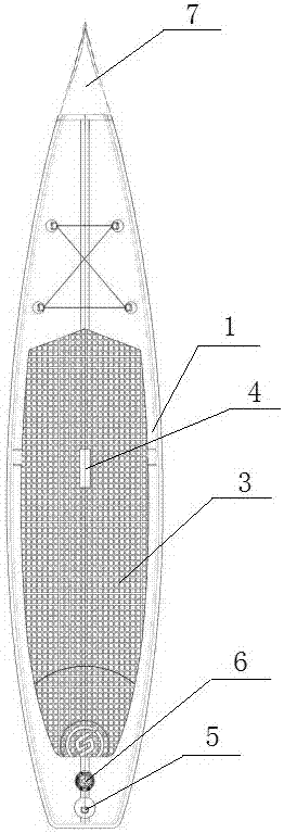 竞速型桨板的制作方法
