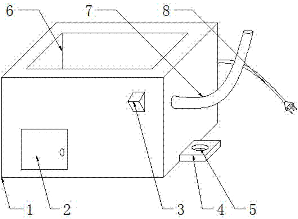 一种具有防挥发作用的加油机底槽的制作方法