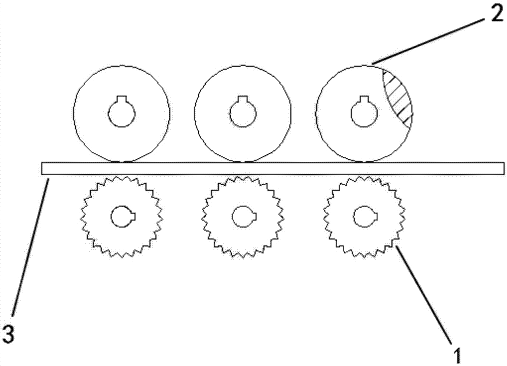 一种喂线机组合压线轮的制作方法