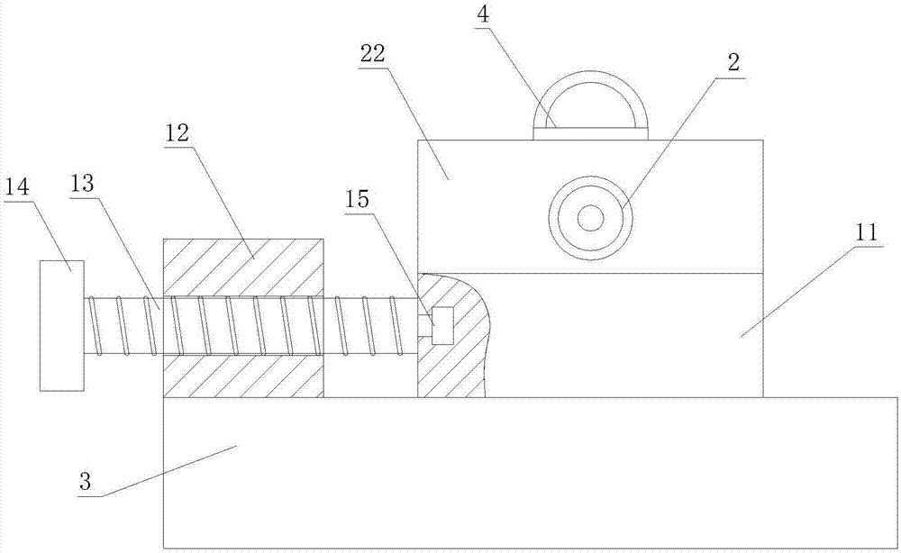 一种防锈纸生产装置中的辊轮调整装置的制作方法