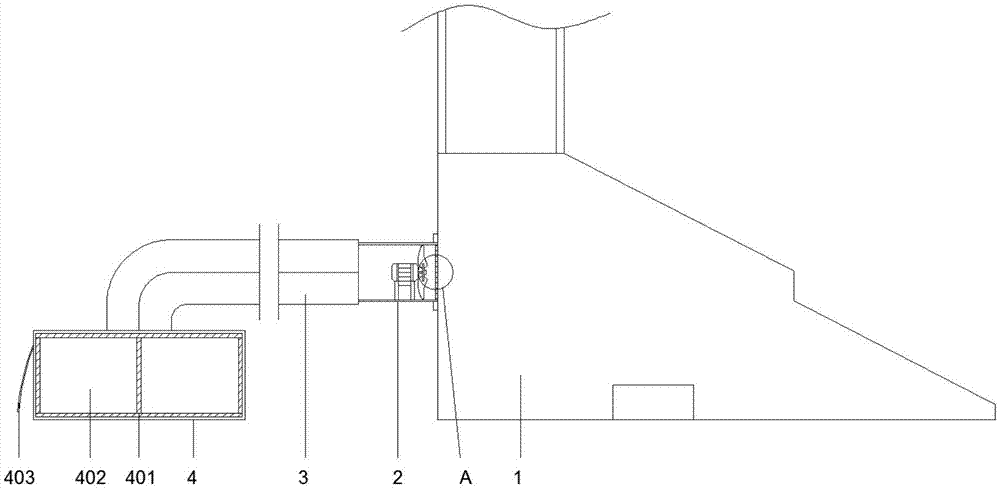 一种高层建筑垃圾轻浮杂物收集与输送装置的制作方法