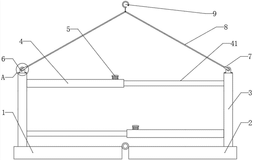 一种建筑施工用吊篮的制作方法