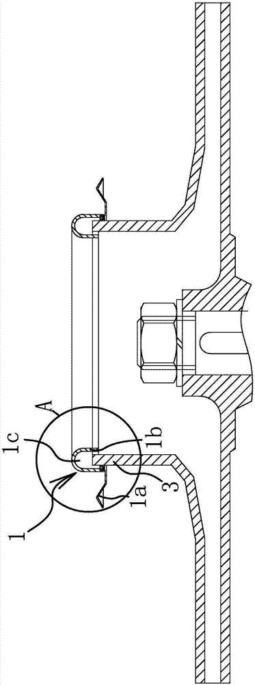 一种水泵叶轮口环用密封结构的制作方法