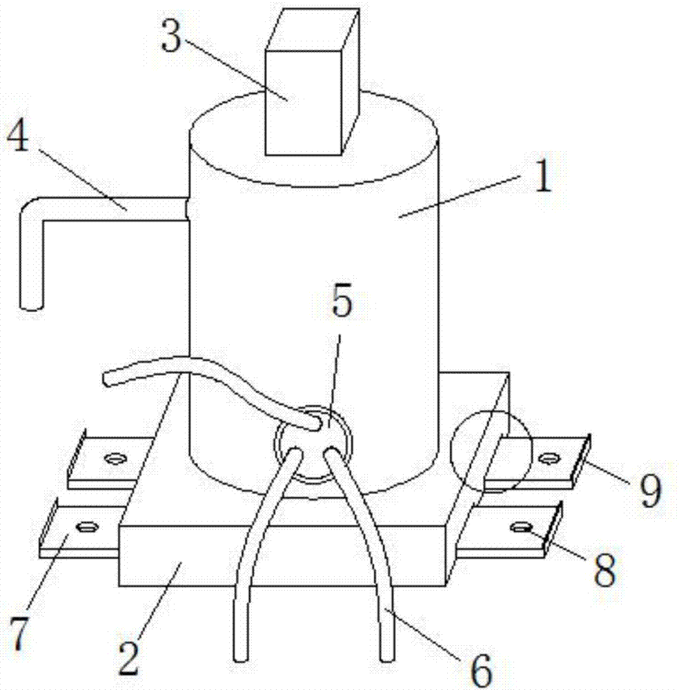 一种用于传动机械中高压黄油的注油装置的制作方法