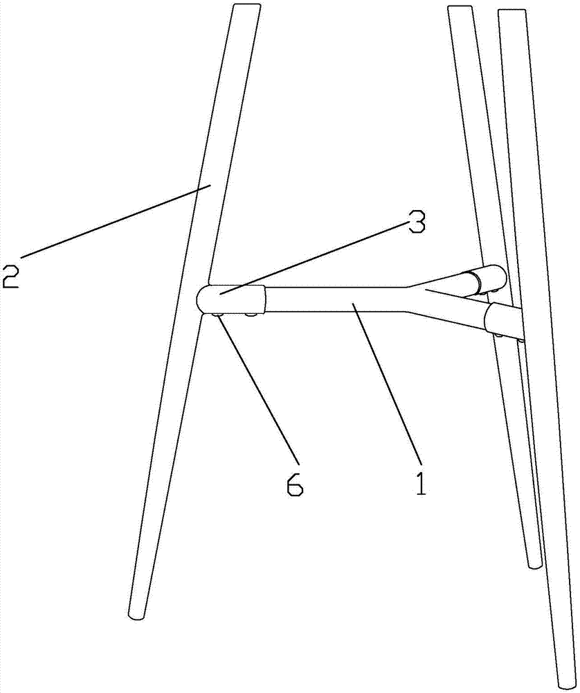 可灵活拆装的家具金属支架连接结构的制作方法