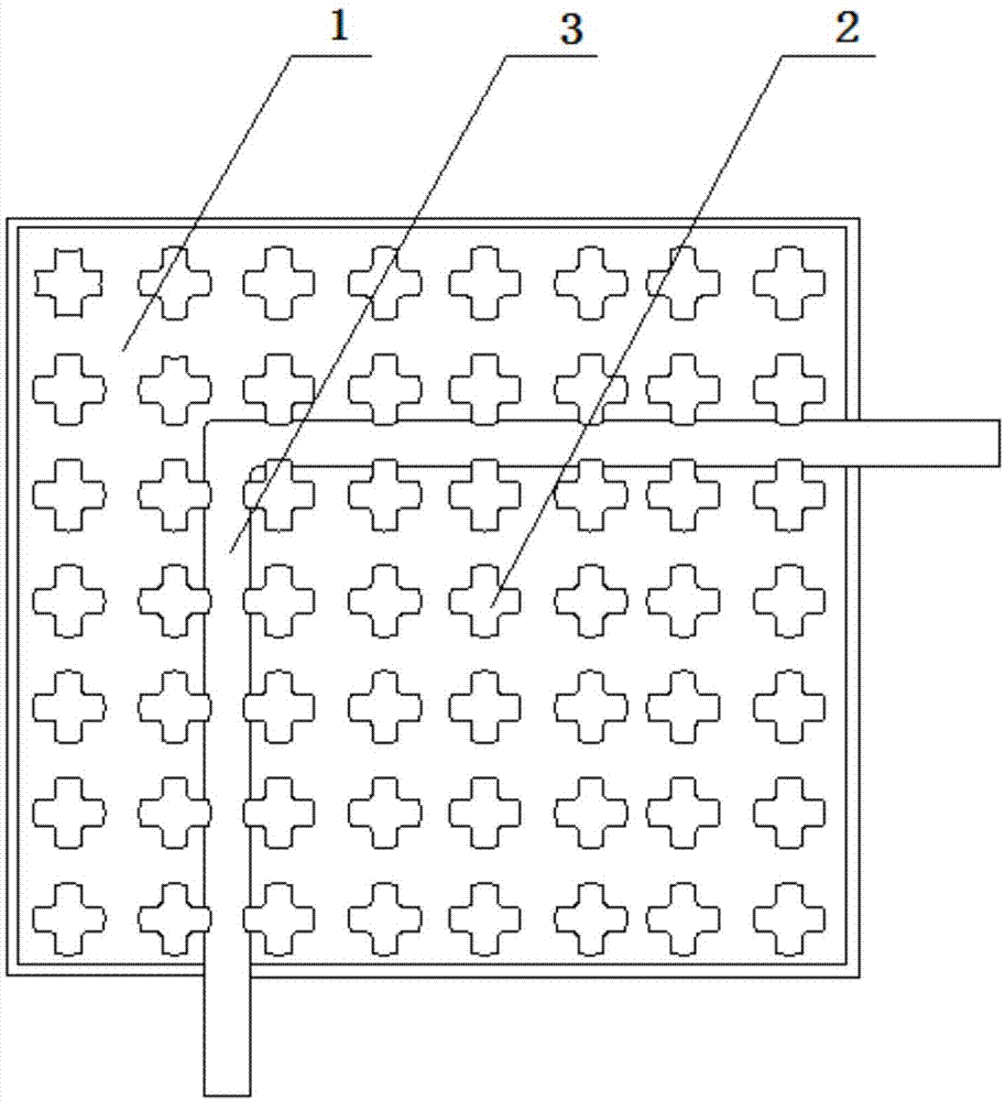 一种地暖模块的制作方法