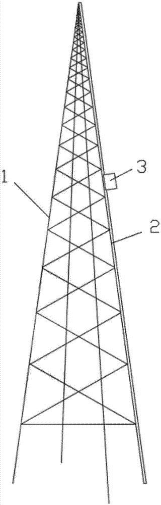一种具有抗风检测功能的杆塔的制作方法