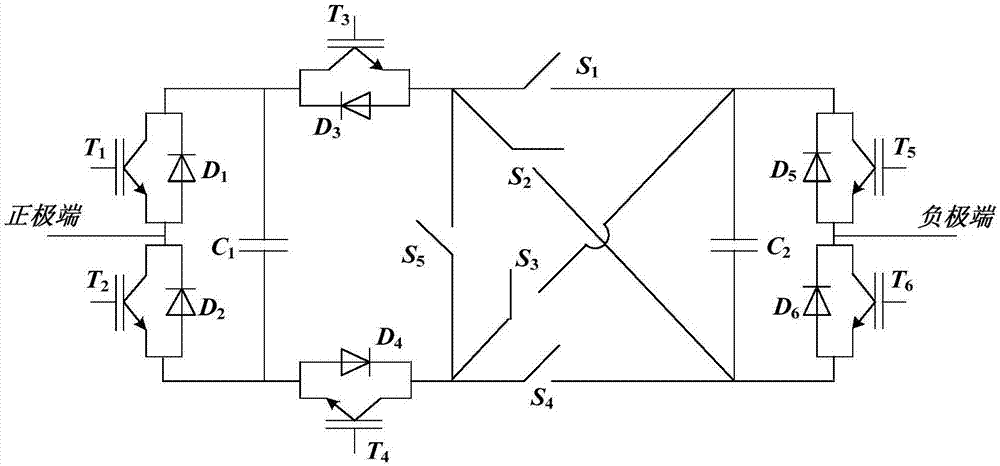模块化多电平换流器拓扑重构型子模块的制作方法