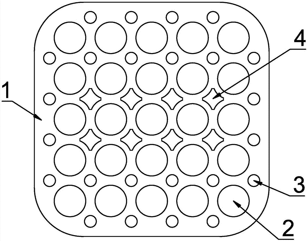 一种隔空的模压盆花的制作方法